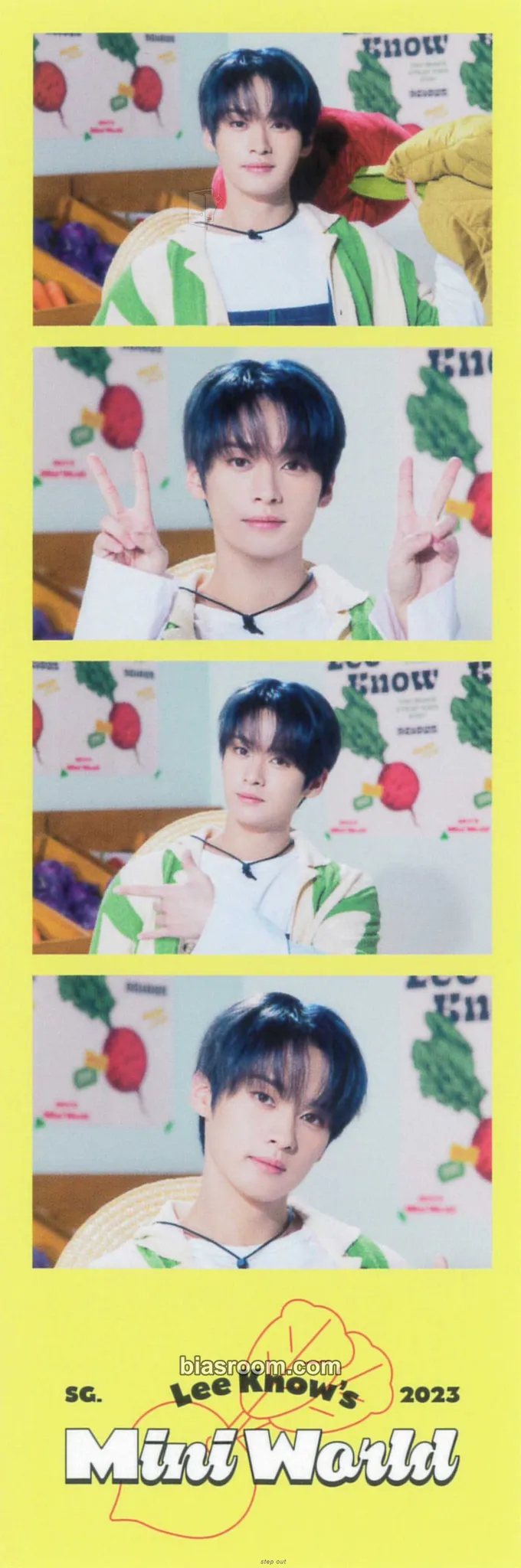 Lee Know 2023 Season's Greetings - SKZ's Mini World Photocard - Stray Kids - Stray Kids K-pop photocard