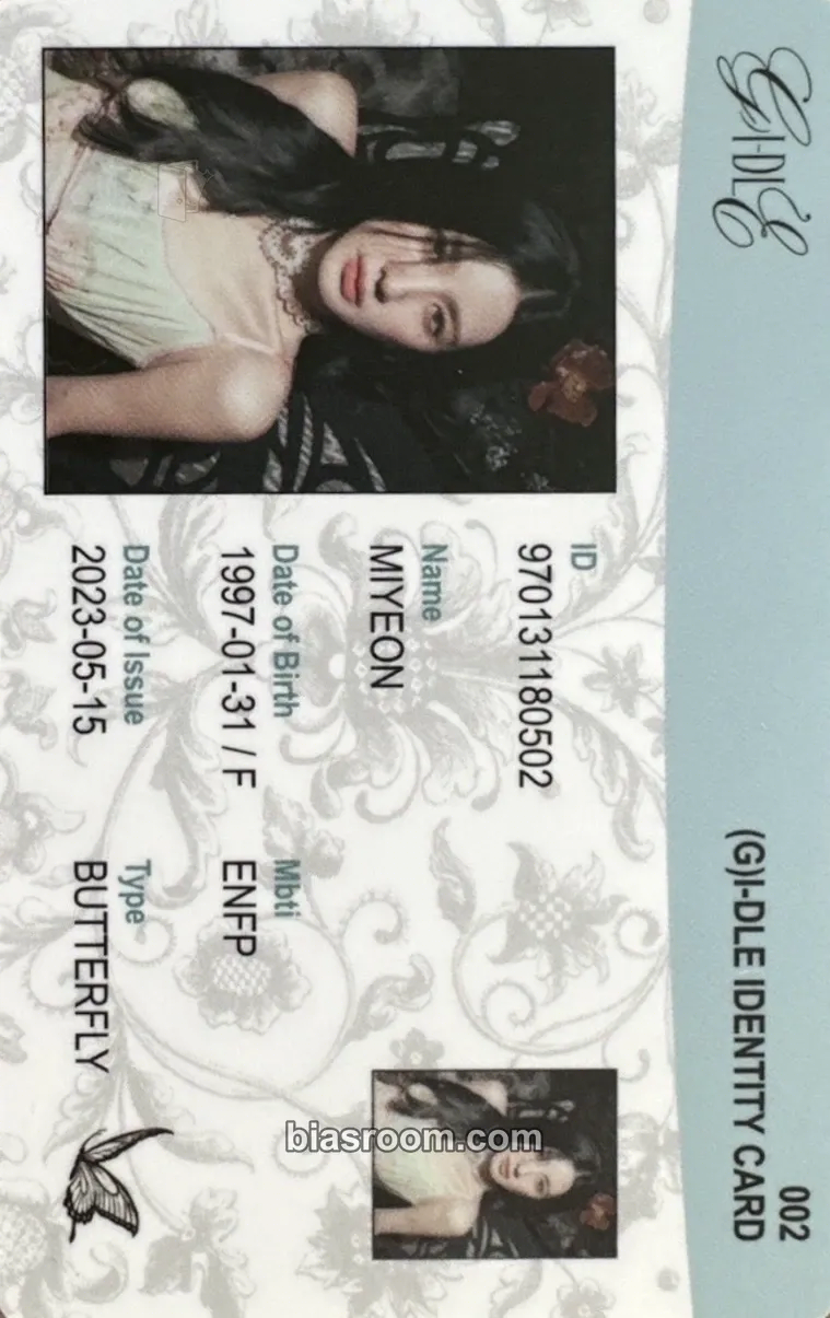 Miyeon I Feel Photocard - i-dle - i-dle K-pop photocard