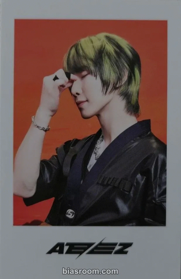 Yeosang THE WORLD EP.FIN : WILL Photocard - ATEEZ - ATEEZ K-pop photocard