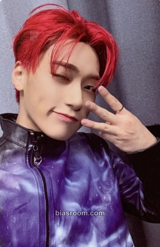 San THE WORLD EP.FIN : WILL Photocard - ATEEZ - ATEEZ K-pop photocard
