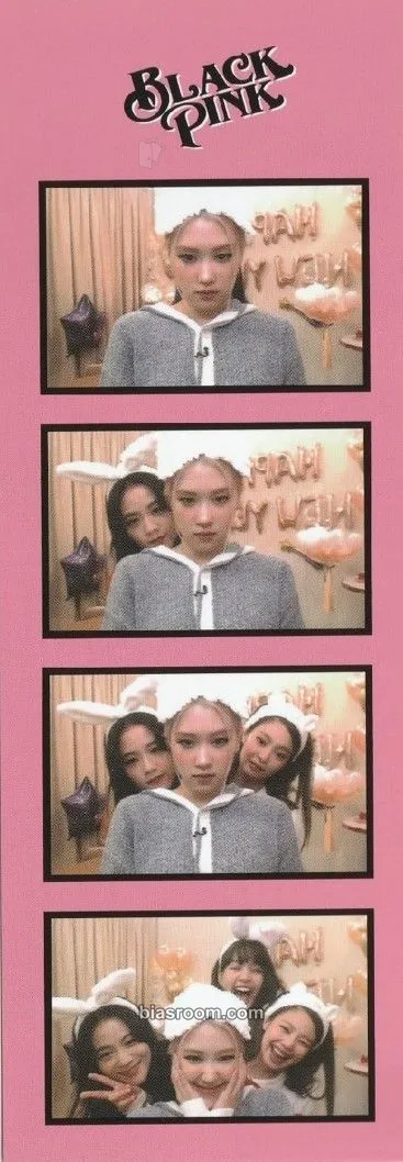 2021 SEASON'S GREETINGS - DVD & KIT VIDEO Photocard - BLACKPINK - BLACKPINK K-pop photocard