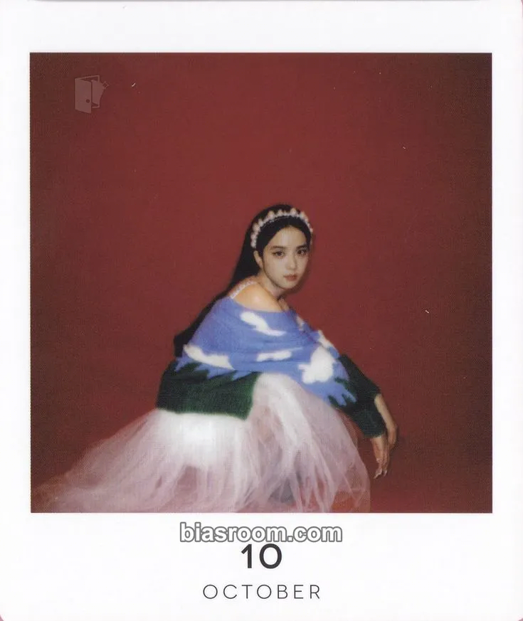 Jisoo 2021 SEASON'S GREETINGS - DVD & KIT VIDEO Photocard - BLACKPINK - BLACKPINK K-pop photocard
