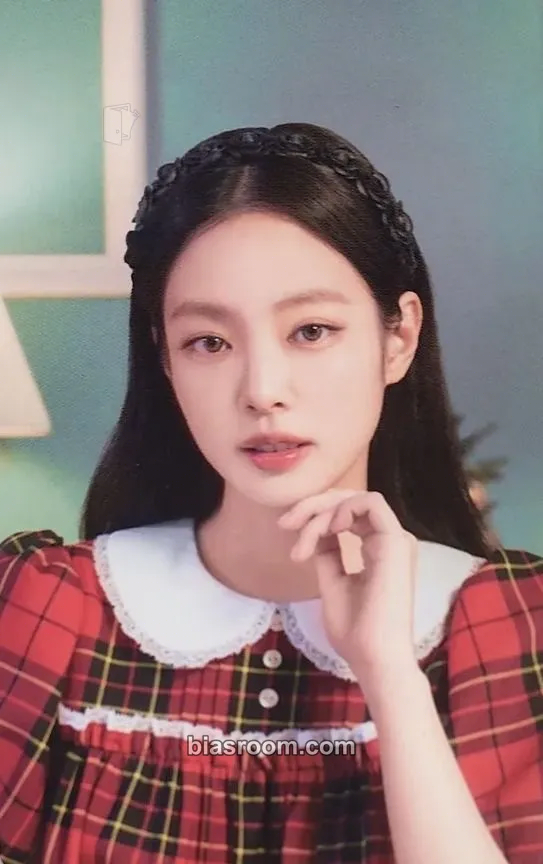 Jennie BPTG - 2024 Merry Blinkmas Photocard - BLACKPINK - BLACKPINK K-pop photocard