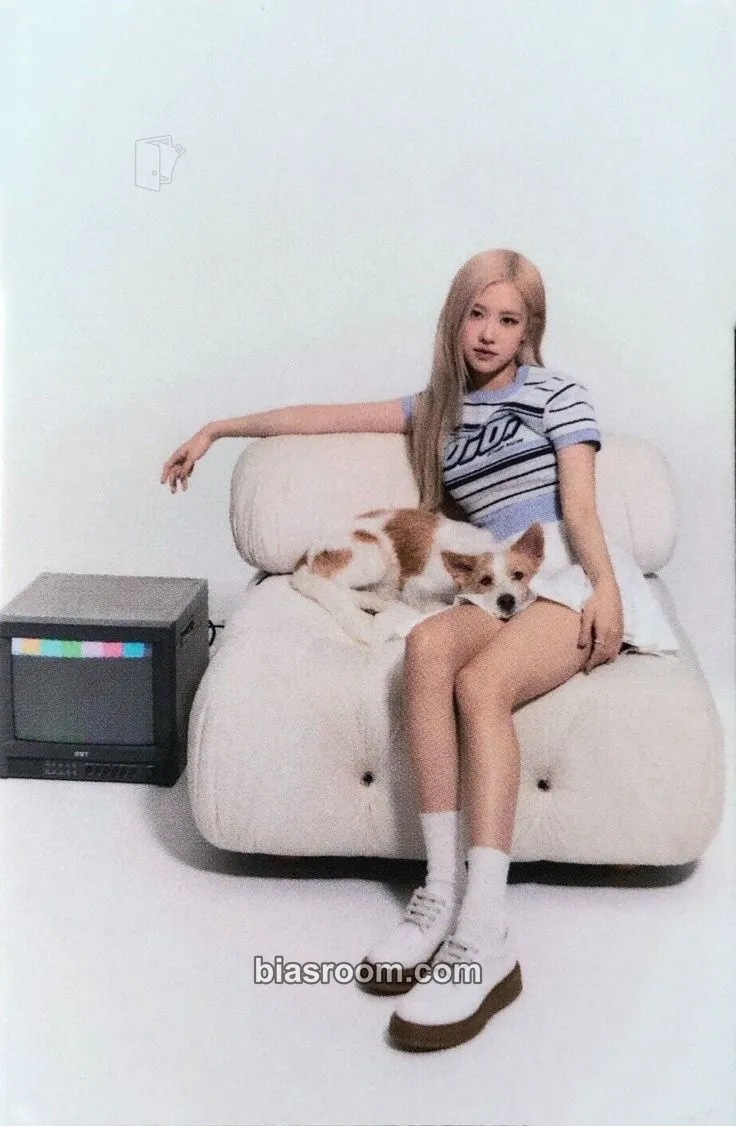 Rosé Rosé x OiOi Photocard - BLACKPINK - BLACKPINK K-pop photocard