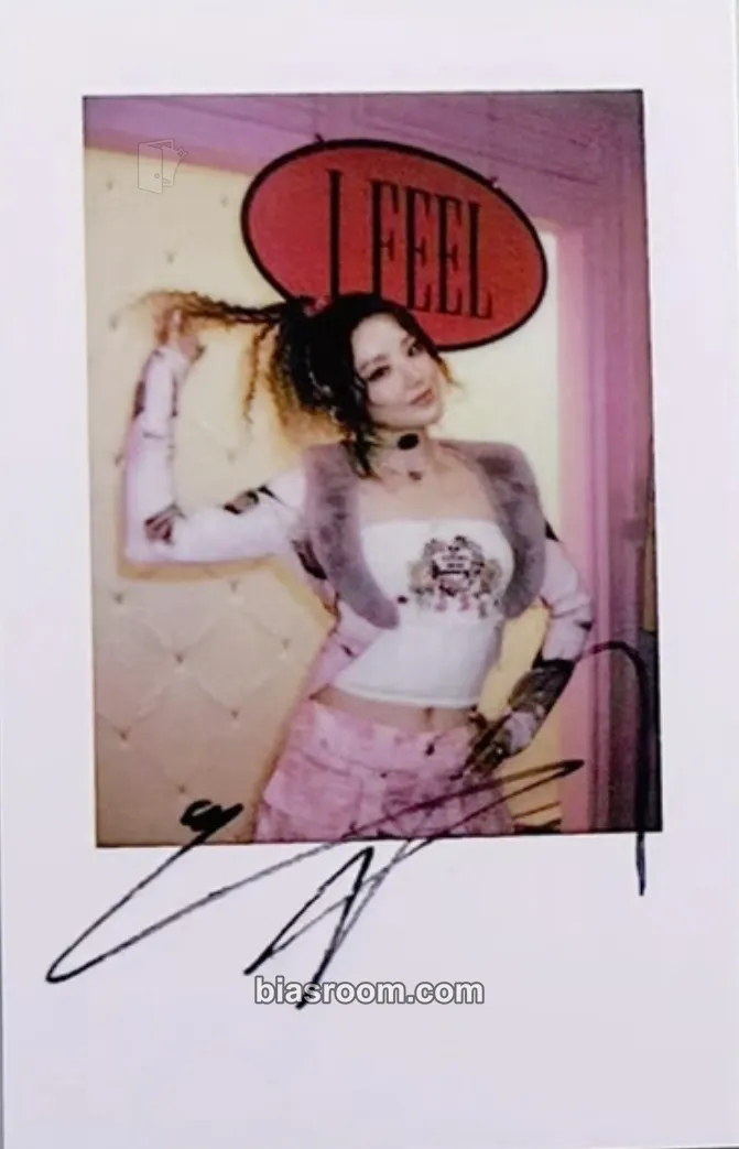Shuhua I Feel Photocard - i-dle - i-dle K-pop photocard