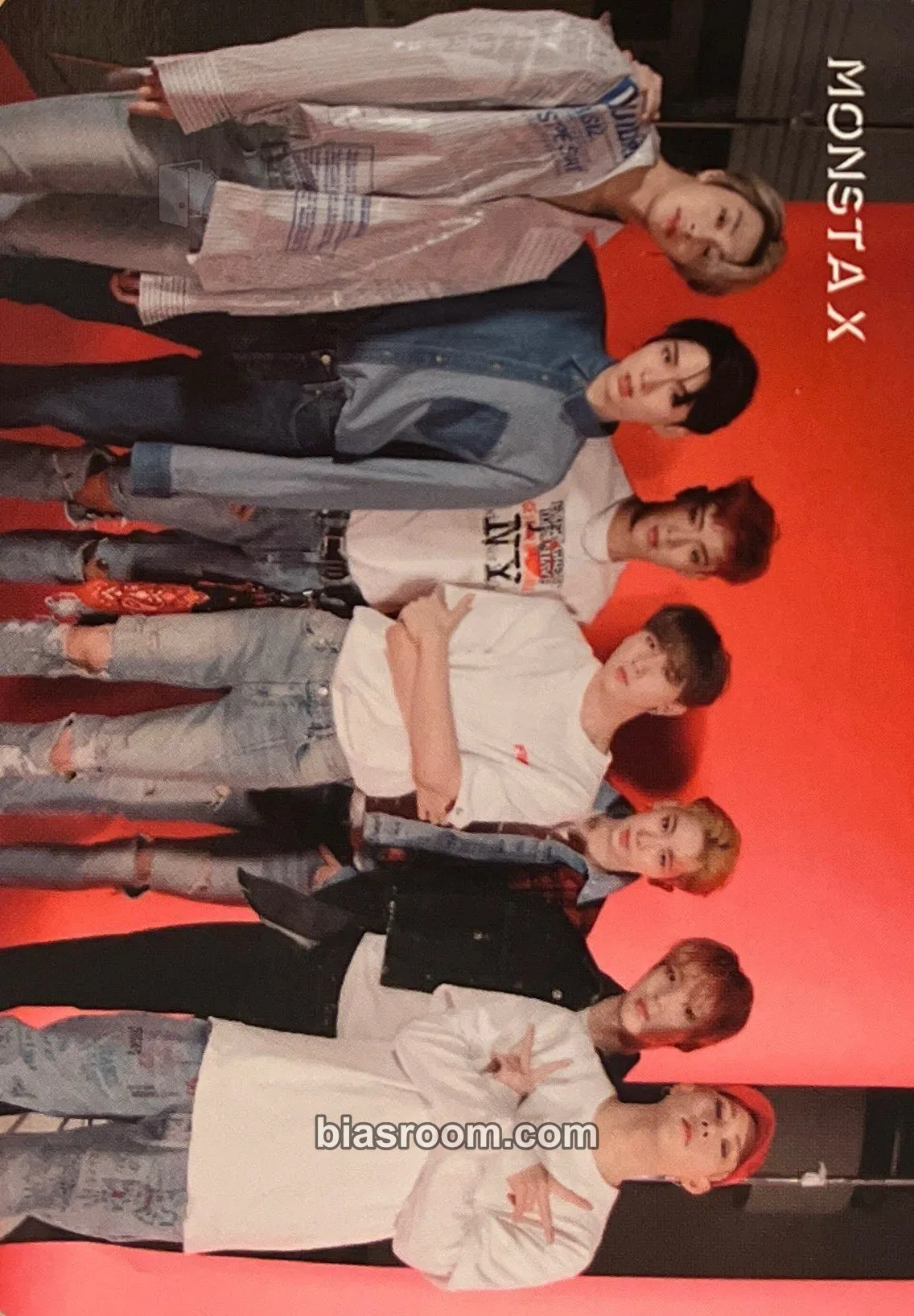Take.1 Are You There? Photocard - MONSTA X - MONSTA X K-pop photocard