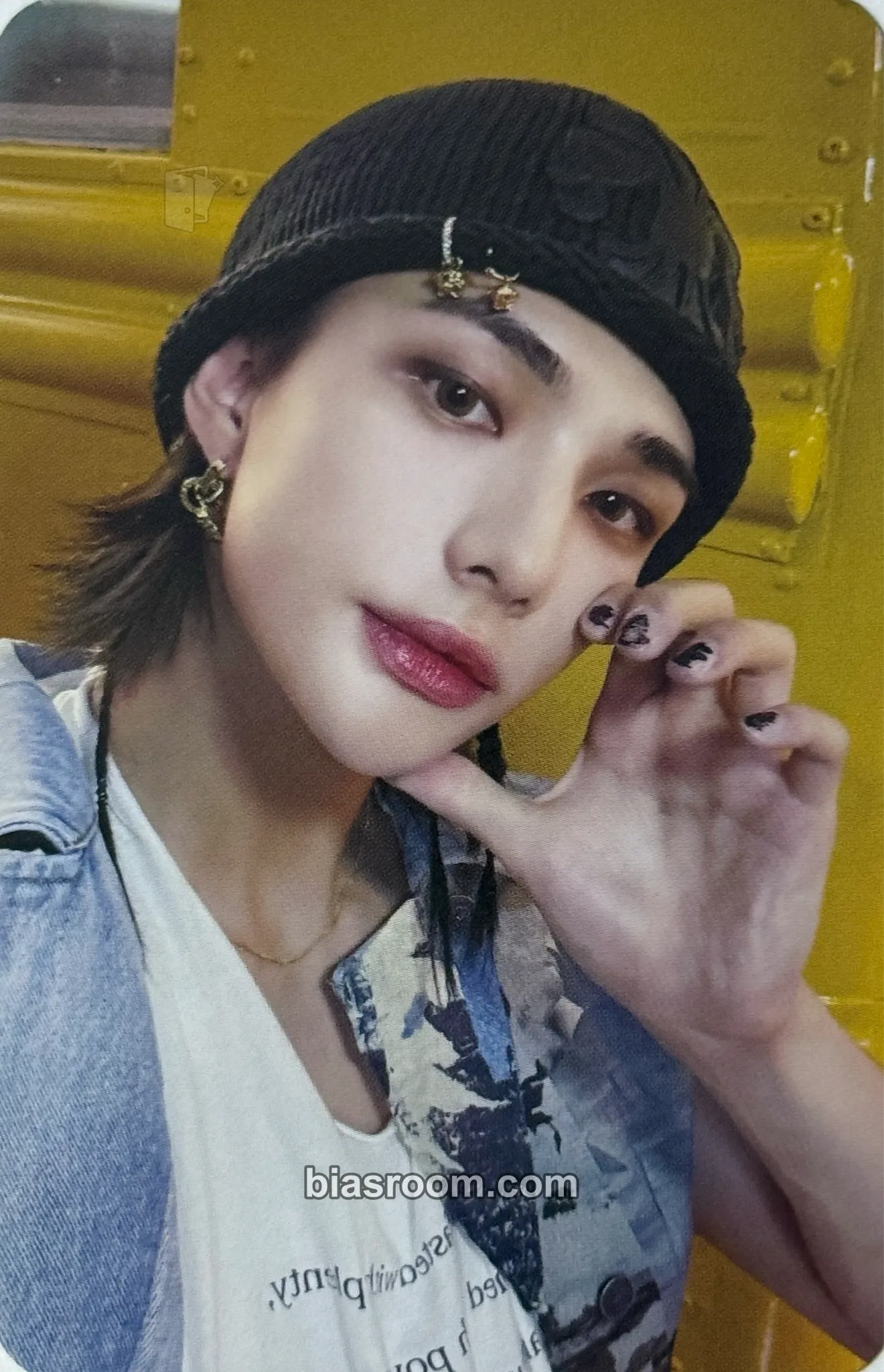 Hyunjin Rock-Star Photocard - Stray Kids - Stray Kids K-pop photocard