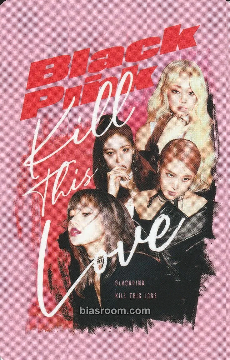 Blackpink in Your Area Pop-Up Store & Exhibition Photocard - BLACKPINK - BLACKPINK K-pop photocard