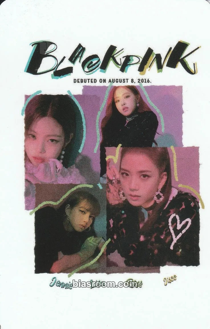 Blackpink in Your Area Pop-Up Store & Exhibition Photocard - BLACKPINK - BLACKPINK K-pop photocard