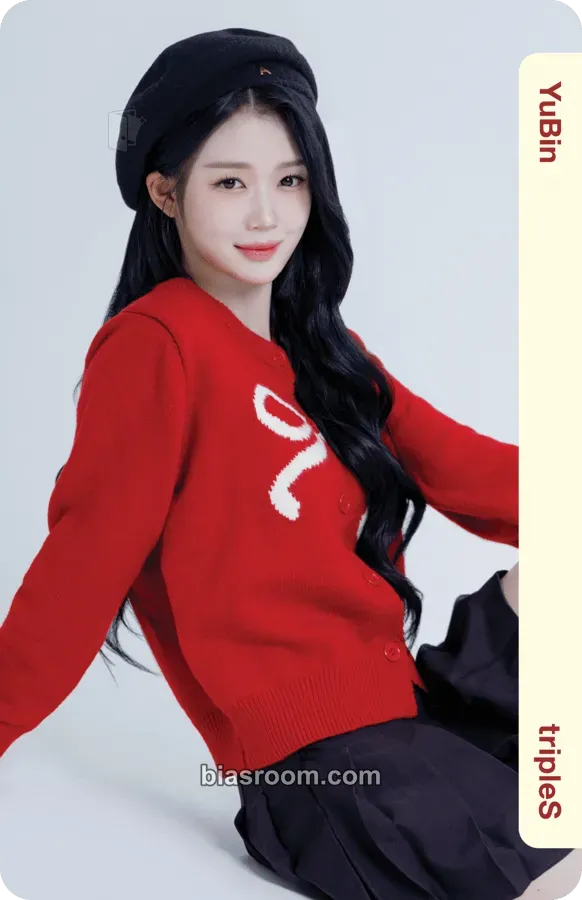 Yubin Ever01 Physical Objekts Photocard - tripleS - tripleS K-pop photocard