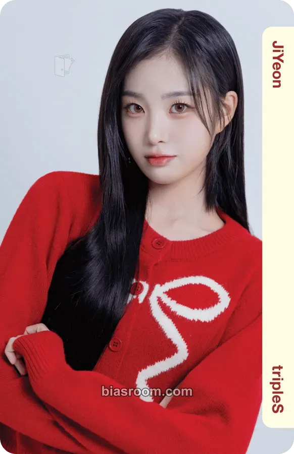 Jiyeon Ever01 Physical Objekts Photocard - tripleS - tripleS K-pop photocard