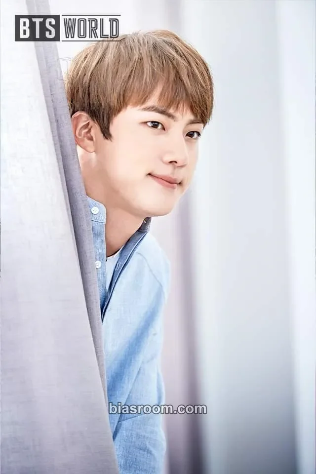 BTS - Jin - BTS World: Original Soundtrack Album raw photo japan purchase benefit japan store pop-up store nagoya