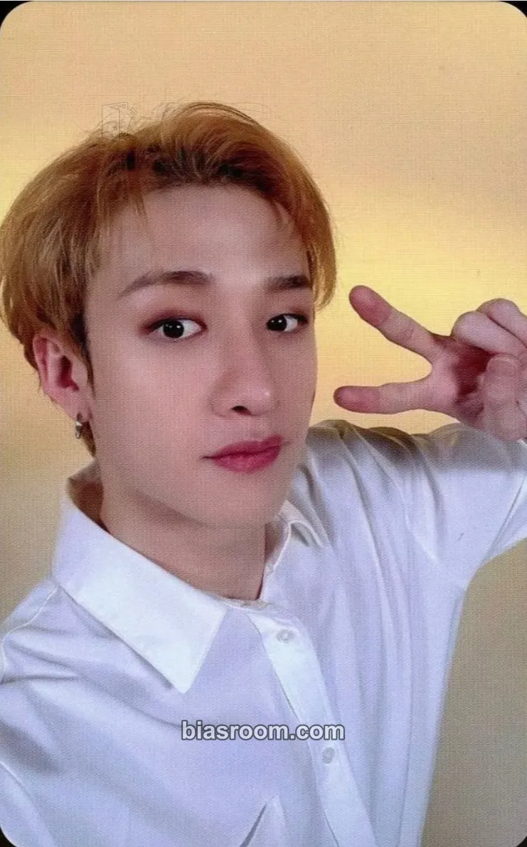 Bang Chan Rock-Star Photocard - Stray Kids - Stray Kids K-pop photocard