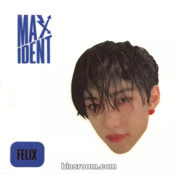 Felix Maxident Photocard - Stray Kids - Stray Kids K-pop photocard