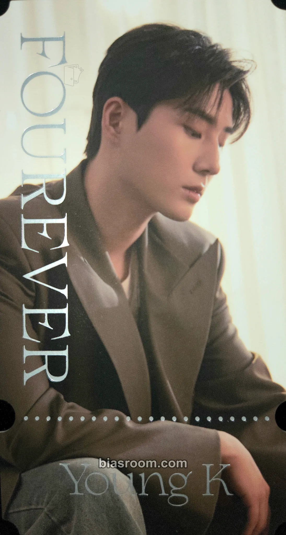 Young K Fourever Photocard - DAY6 - DAY6 K-pop photocard