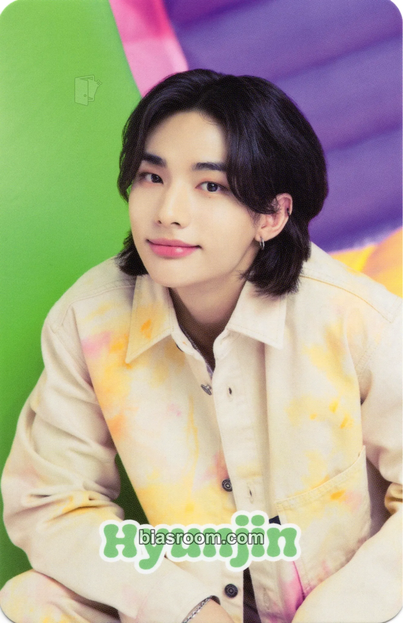 Hyunjin 2024 Japan Season's Greetings - Air-ful Photocard - Stray Kids - Stray Kids K-pop photocard
