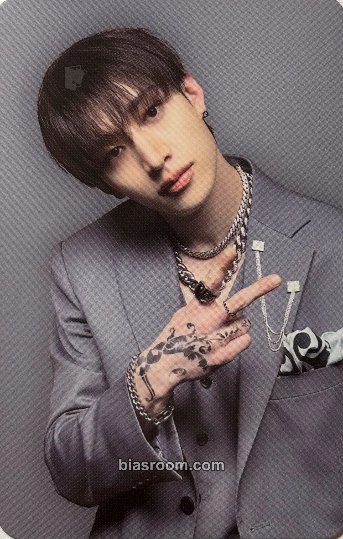 Bang Chan HOP Photocard - Stray Kids - Stray Kids K-pop photocard