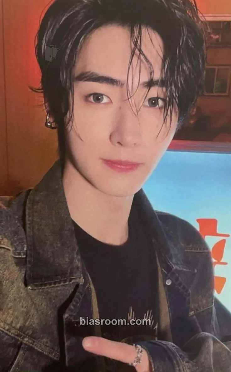 Sunghoon ORANGE BLOOD Photocard - ENHYPEN - ENHYPEN K-pop photocard