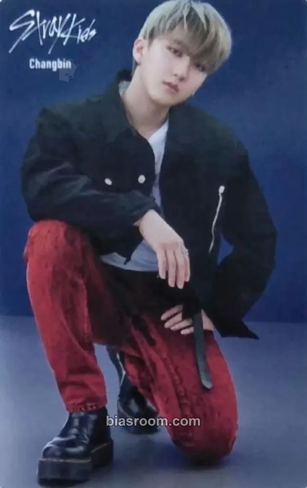 Changbin TOP Photocard - Stray Kids - Stray Kids K-pop photocard