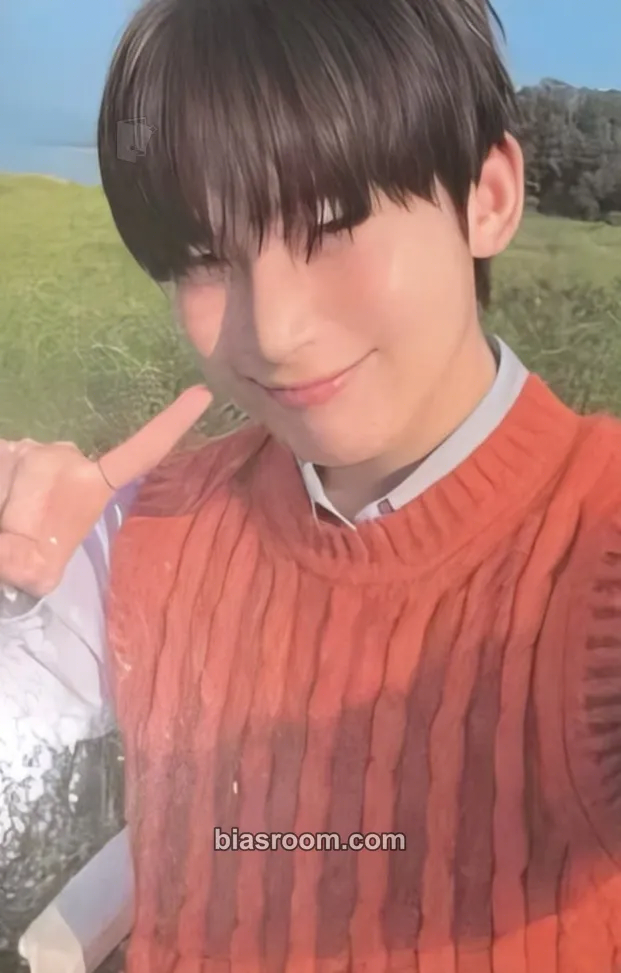 Sunoo ORANGE BLOOD Photocard - ENHYPEN - ENHYPEN K-pop photocard