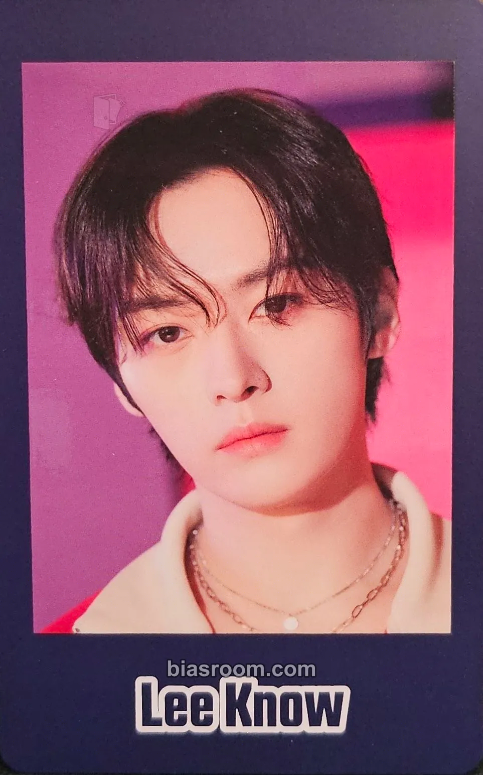 Lee Know JYP JAPAN POPUP STORE 2024 Photocard - Stray Kids - Stray Kids K-pop photocard