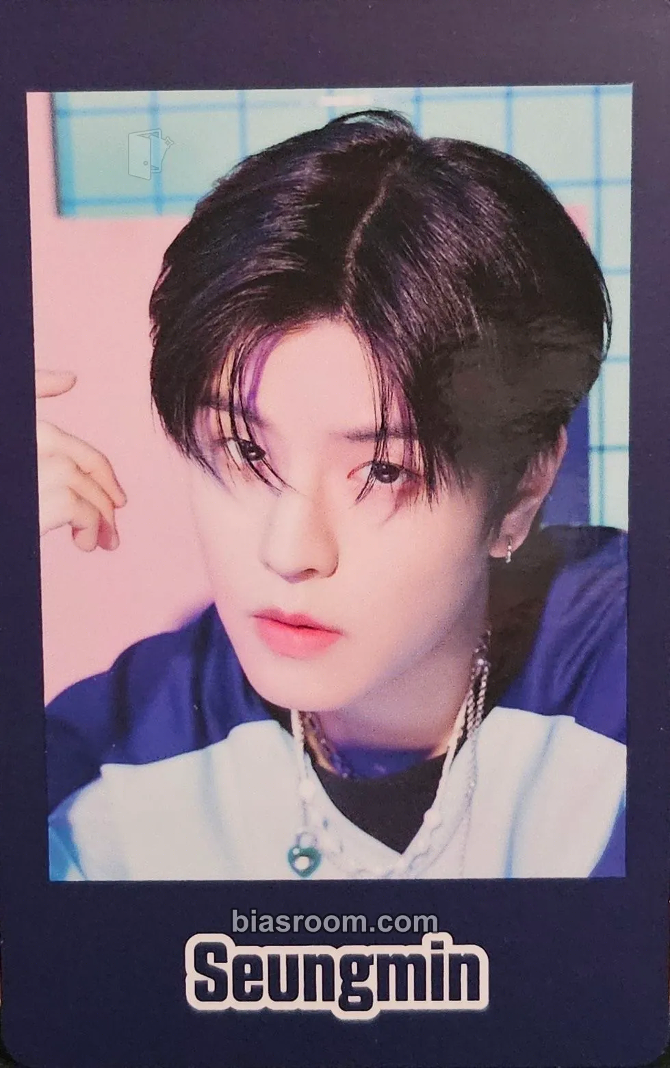 Seungmin JYP JAPAN POPUP STORE 2024 Photocard - Stray Kids - Stray Kids K-pop photocard