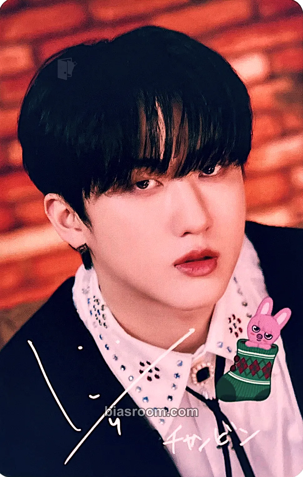 Changbin SHIBUYA109 XMAS x Stray Kids Photocard - Stray Kids - Stray Kids K-pop photocard