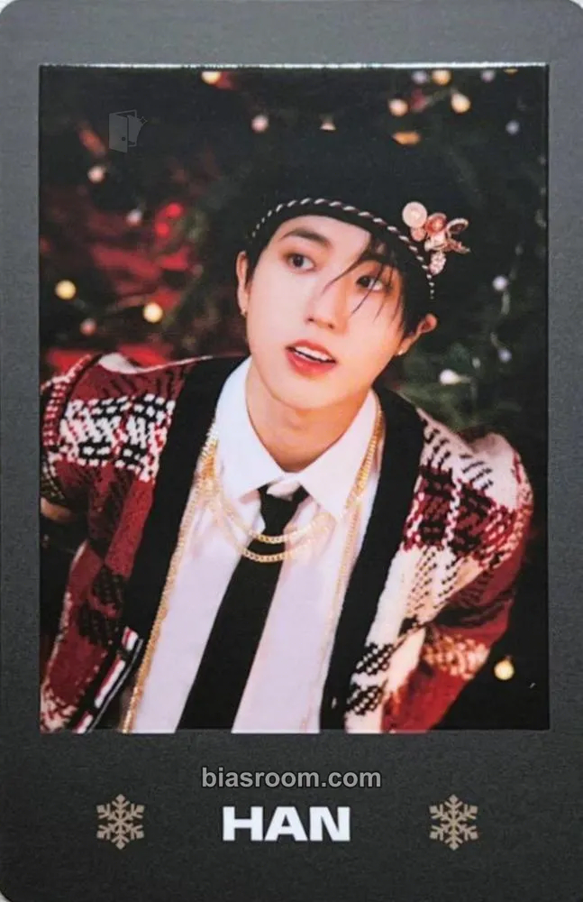 HAN SHIBUYA109 XMAS x Stray Kids Photocard - Stray Kids - Stray Kids K-pop photocard