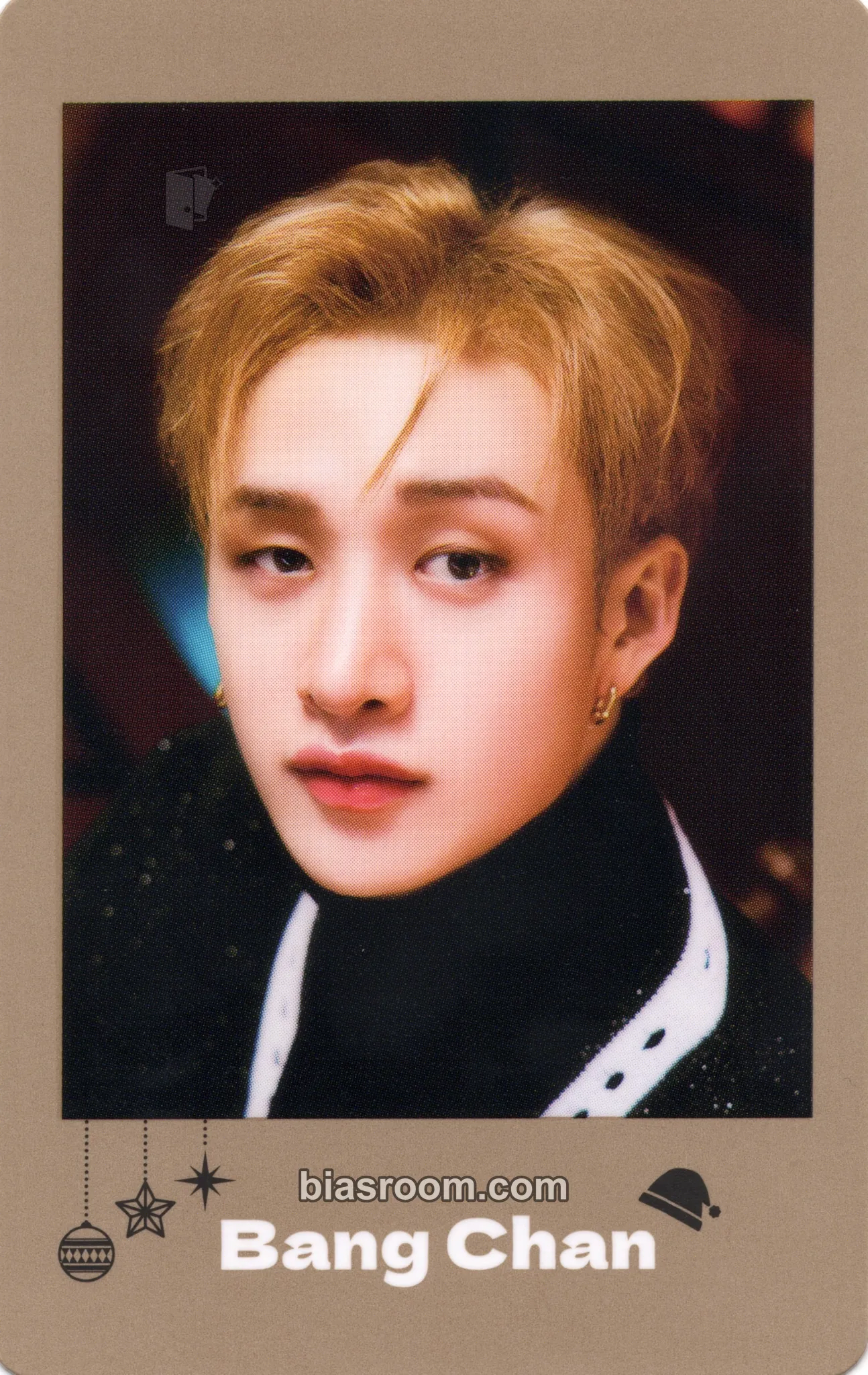 Bang Chan SHIBUYA109 XMAS x Stray Kids Photocard - Stray Kids - Stray Kids K-pop photocard
