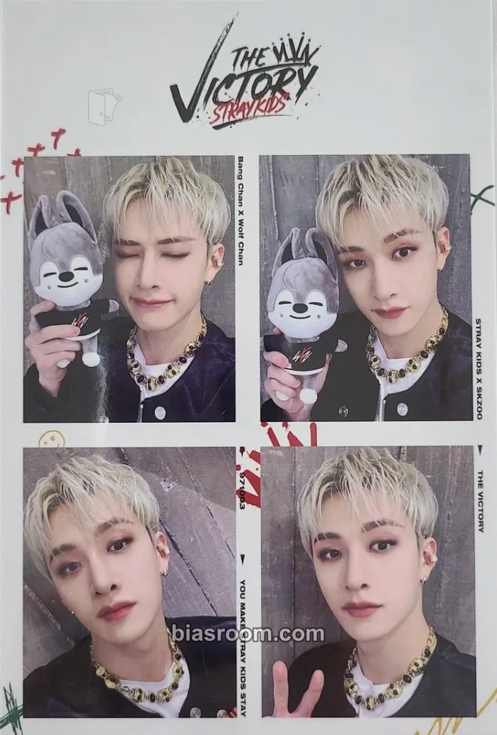 Bang Chan The Victory Pop-Up Store Photocard - Stray Kids - Stray Kids K-pop photocard