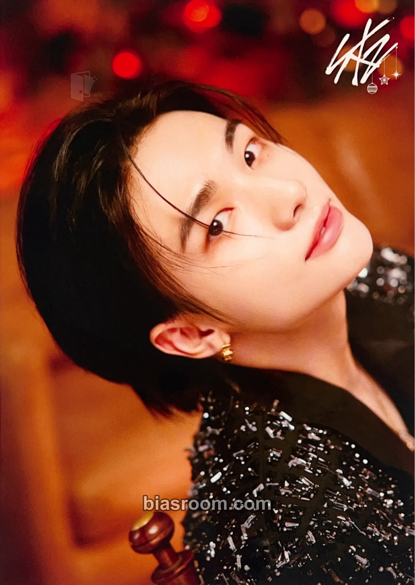 Hyunjin SHIBUYA109 XMAS x Stray Kids Photocard - Stray Kids - Stray Kids K-pop photocard