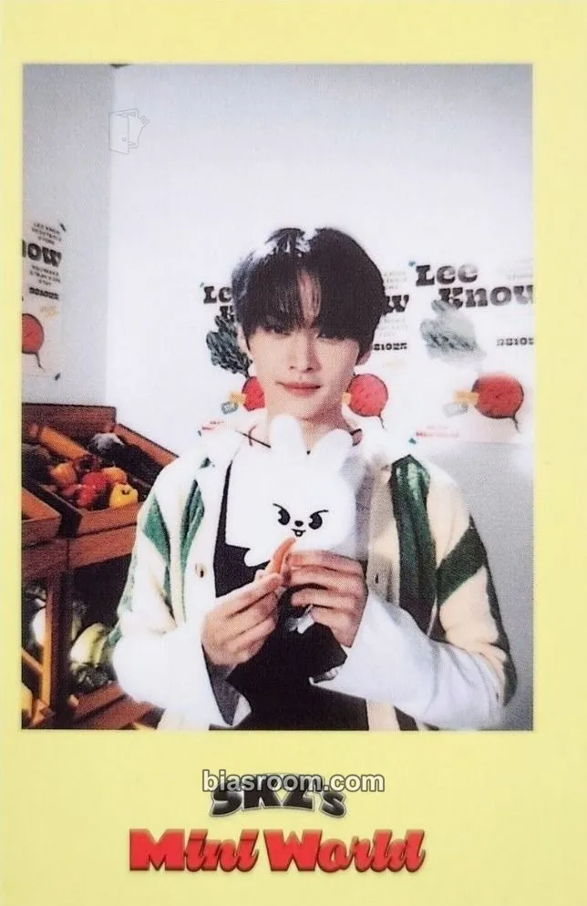 Lee Know 2023 Season's Greetings - SKZ's Mini World Photocard - Stray Kids - Stray Kids K-pop photocard