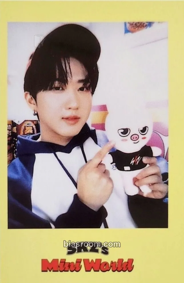 Changbin 2023 Season's Greetings - SKZ's Mini World Photocard - Stray Kids - Stray Kids K-pop photocard
