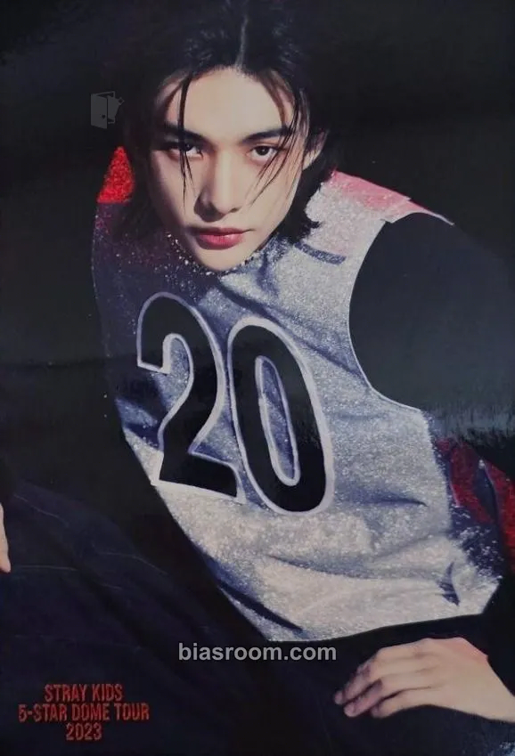 Hyunjin 5-STAR Dome Tour 2023 Blu-ray Photocard - Stray Kids - Stray Kids K-pop photocard