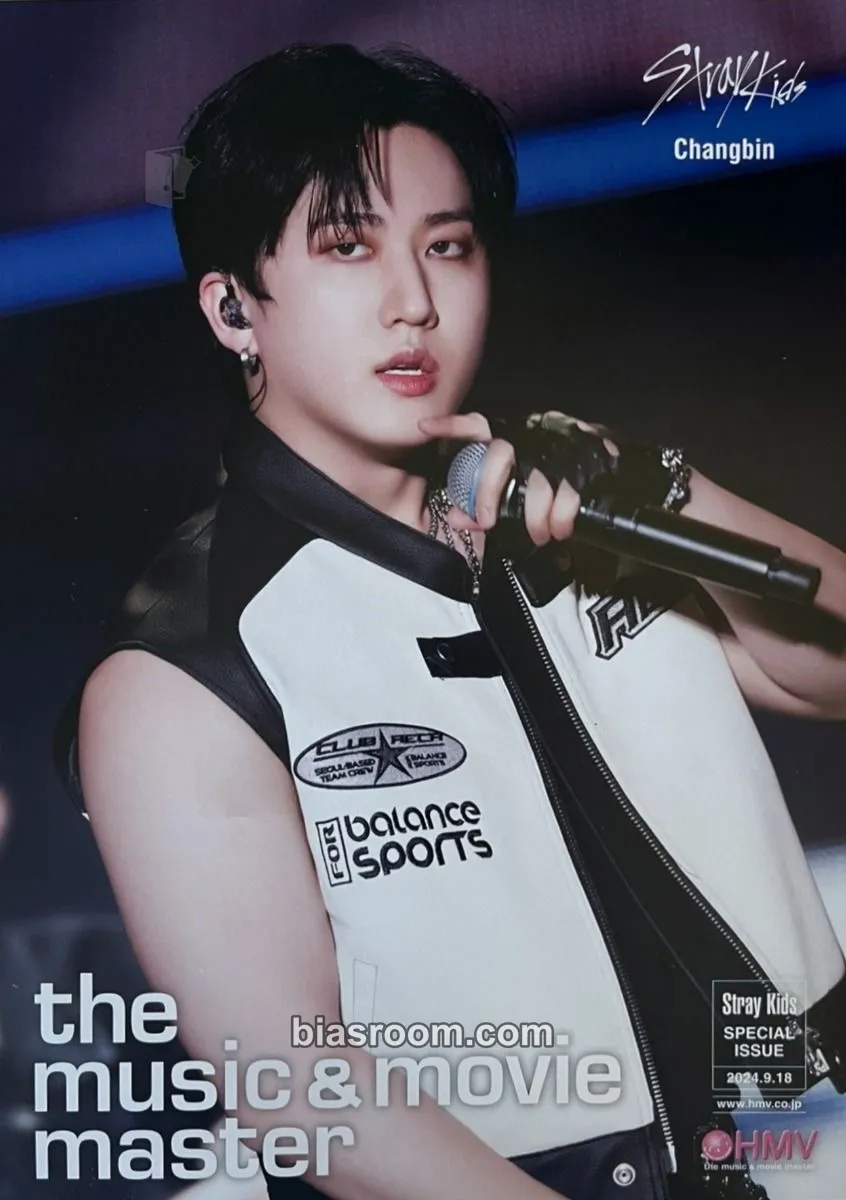 Changbin 5-STAR Dome Tour 2023 Blu-ray Photocard - Stray Kids - Stray Kids K-pop photocard