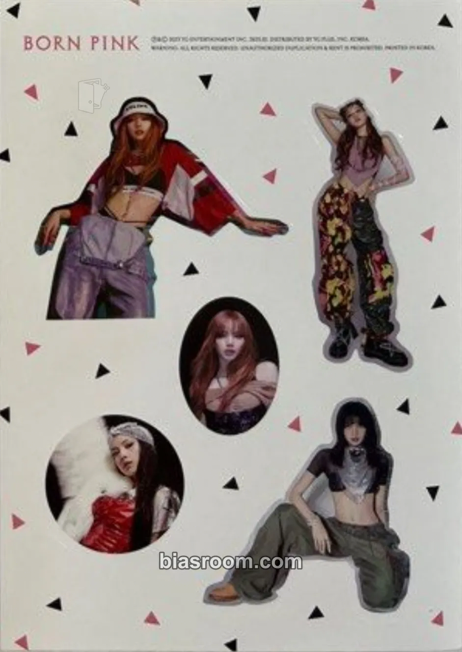 Lisa BORN PINK Photocard - BLACKPINK - BLACKPINK K-pop photocard