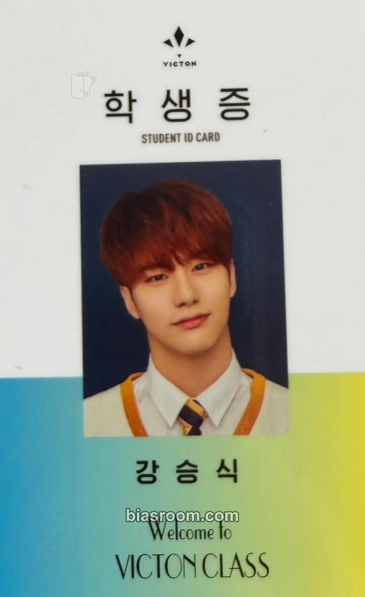 Seungsik Welcome To VICTON CLASS Photocard - VICTON - VICTON K-pop photocard