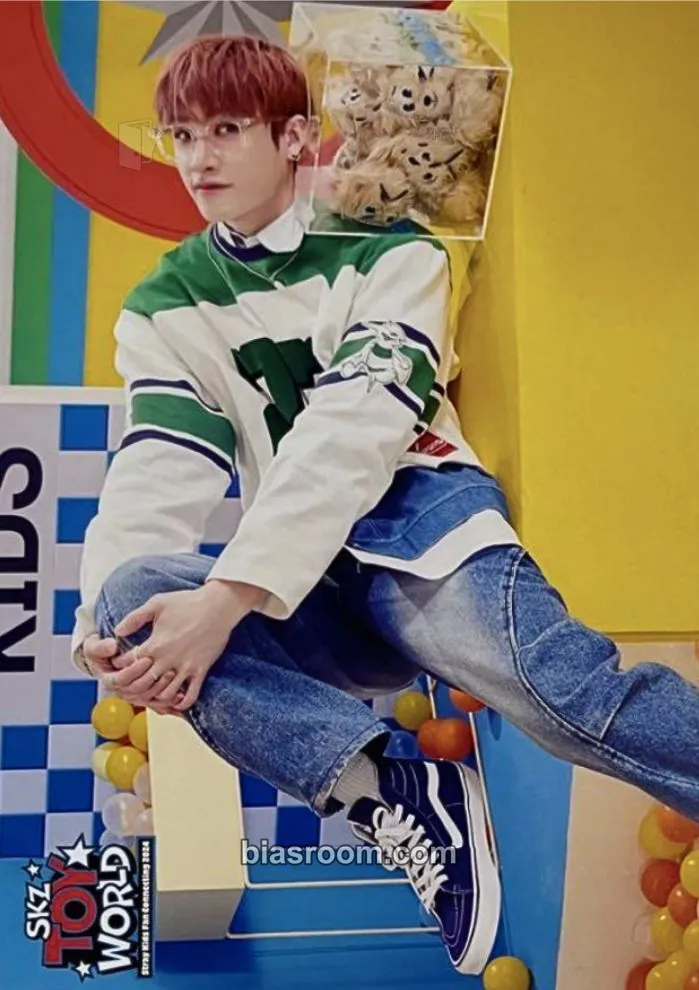 Bang Chan SKZ Toy World-Fan Connecting 2024 Photocard - Stray Kids - Stray Kids K-pop photocard
