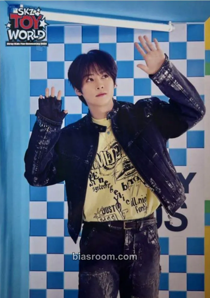 Lee Know SKZ Toy World-Fan Connecting 2024 Photocard - Stray Kids - Stray Kids K-pop photocard