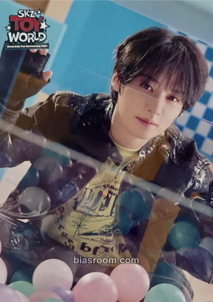 Lee Know SKZ Toy World-Fan Connecting 2024 Photocard - Stray Kids - Stray Kids K-pop photocard
