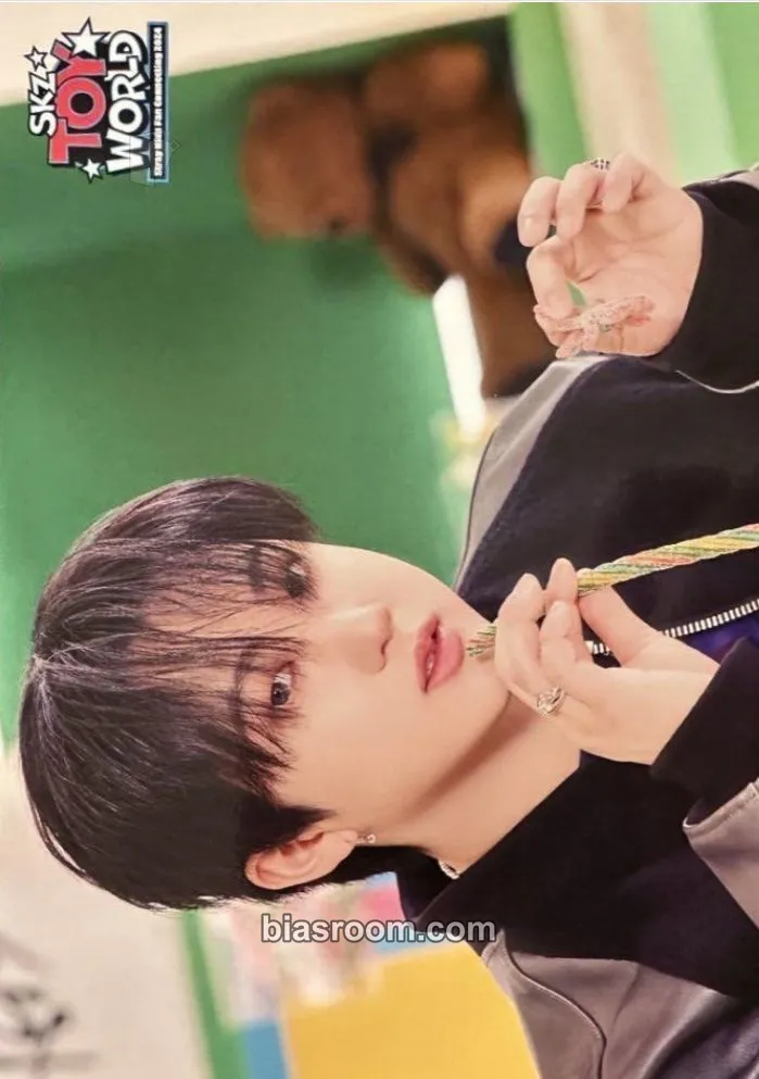 Changbin SKZ Toy World-Fan Connecting 2024 Photocard - Stray Kids - Stray Kids K-pop photocard