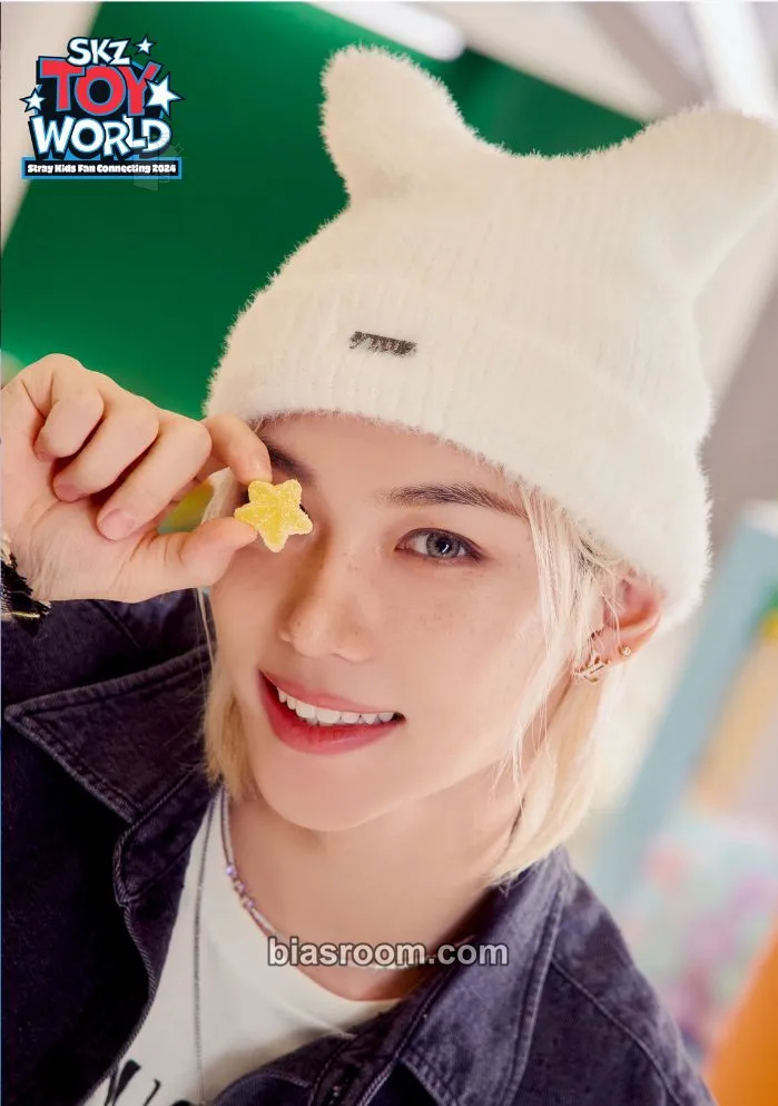 Felix SKZ Toy World-Fan Connecting 2024 Photocard - Stray Kids - Stray Kids K-pop photocard