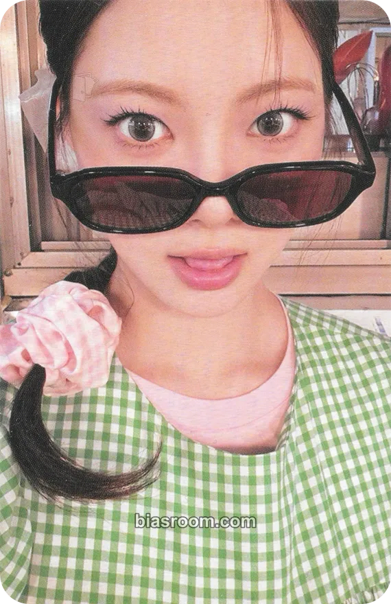 Hong Eunchae SPAGHETTI Photocard - LE SSERAFIM - LE SSERAFIM K-pop photocard
