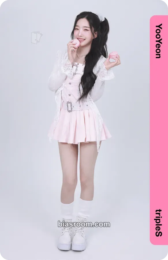 Yooyeon Binary02 Physical Objekts Photocard - tripleS - tripleS K-pop photocard