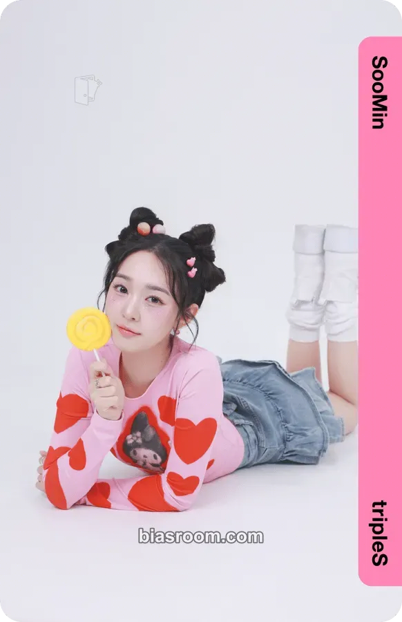 Soomin Binary02 Physical Objekts Photocard - tripleS - tripleS K-pop photocard