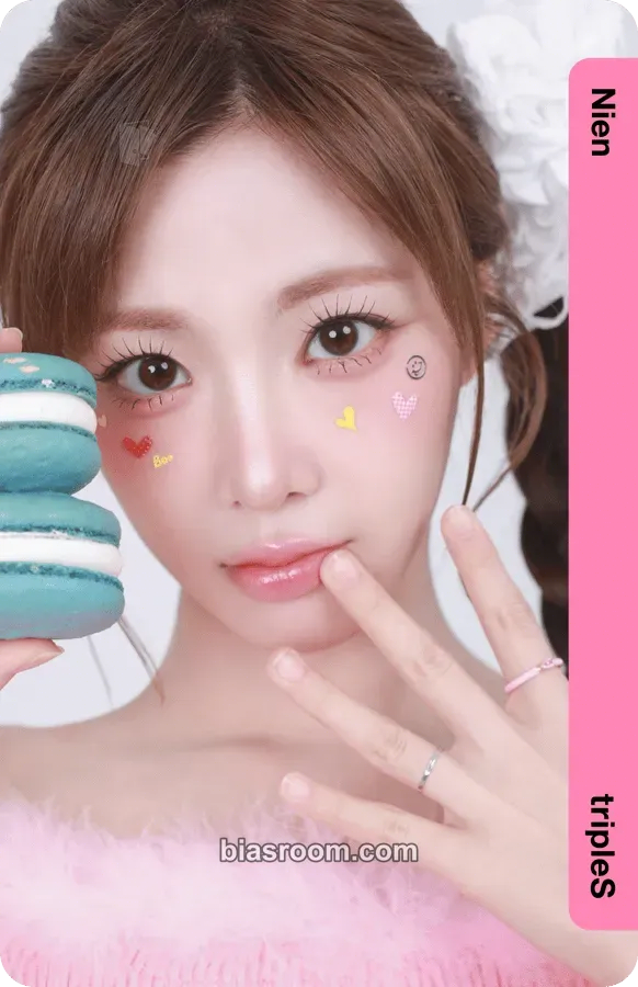 Nien Binary02 Physical Objekts Photocard - tripleS - tripleS K-pop photocard
