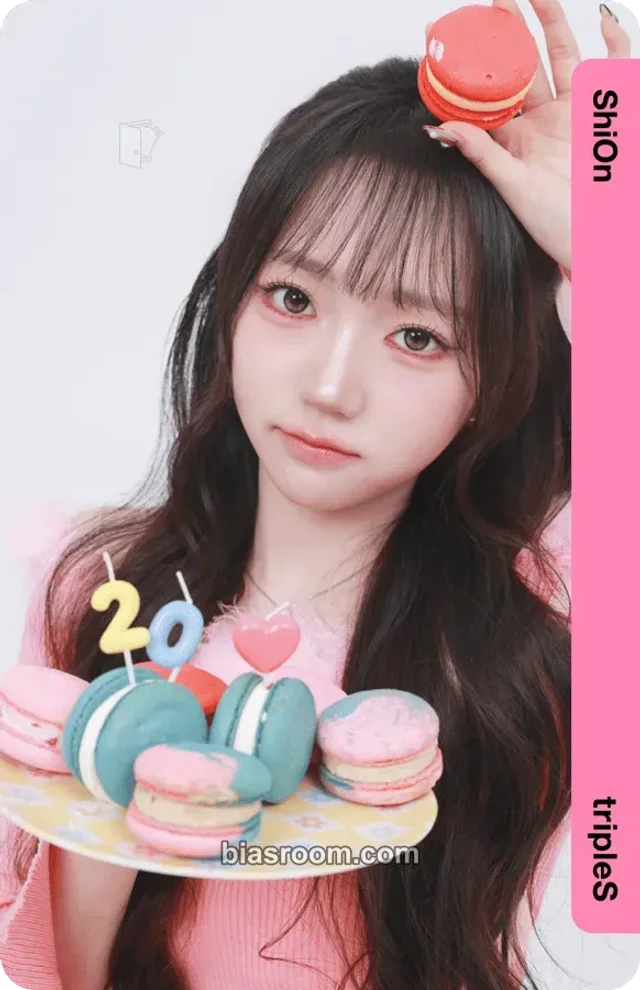 tripleS - Shion - Binary02 Physical Objekts Other merch photocard