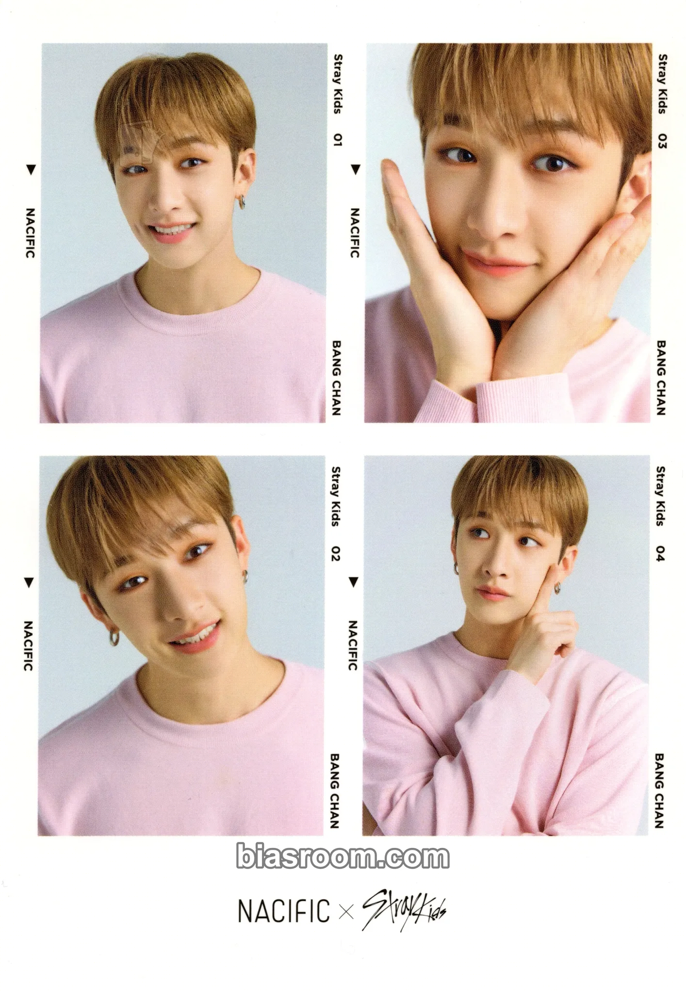 Bang Chan NACIFIC x Stray Kids Photocard - Stray Kids - Stray Kids K-pop photocard