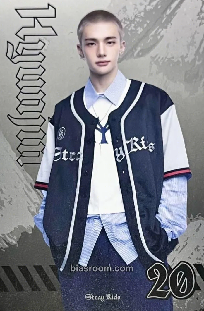Hyunjin DominATE World Tour Photocard - Stray Kids - Stray Kids K-pop photocard