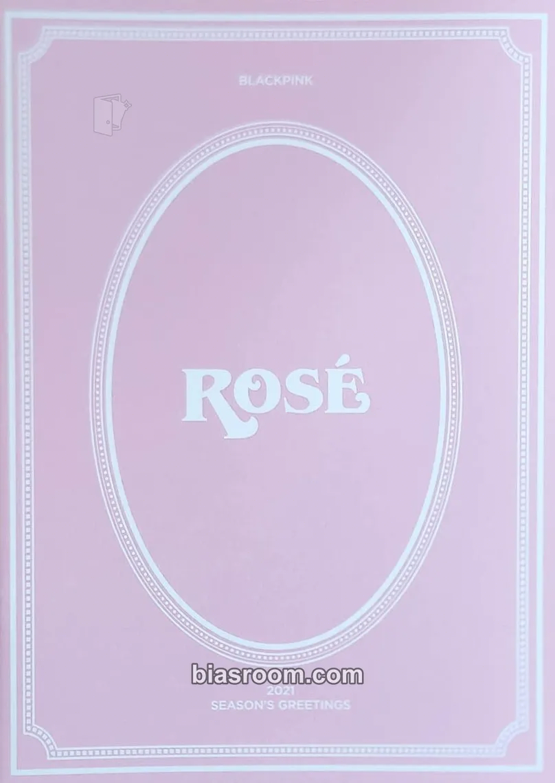 Rosé 2021 SEASON'S GREETINGS - DVD & KIT VIDEO Photocard - BLACKPINK - BLACKPINK K-pop photocard